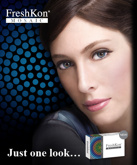 FreshKon Mosaic Cosmetic Color contact lens